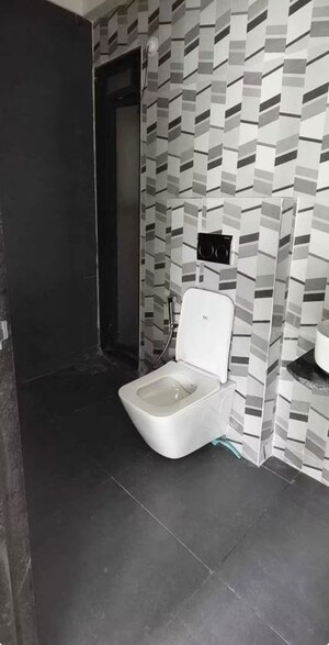 Bathroom in 2 BHK Apartment at Dhamji Shamji Mahavir Spring Tulip Phase 1, Pokhran Road No Two – for Rent