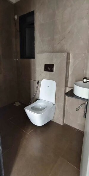 Bathroom in 2 BHK Apartment at Dhamji Shamji Mahavir Spring Tulip Phase 1, Pokhran Road No Two – for Rent