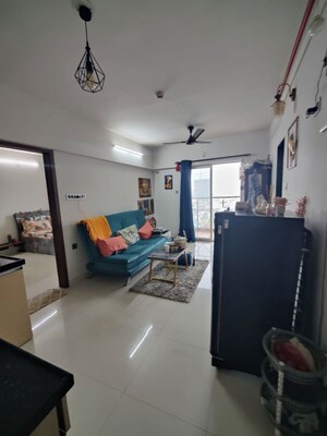 Living Room in 1 BHK Apartment at Bramhacorp Smart, Wadgaon Sheri – for Sale