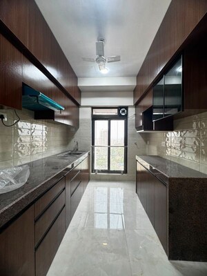 Kitchen in 2 BHK Apartment at Raheja Heights Phase 2, Goregaon East – for Rent