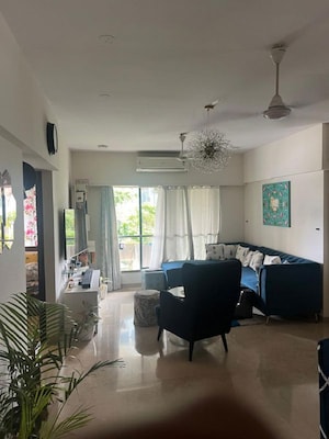 Living Room in 2 BHK Apartment at Bandra West – for Rent