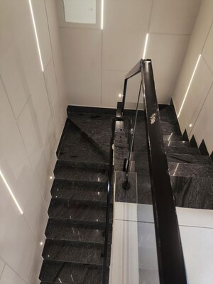 Staircase in 3 BHK Apartment at Ambience Courtyard, Manikonda – for Rent