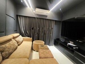 Living Room in 3 BHK Apartment at Ambience Courtyard, Manikonda – for Rent