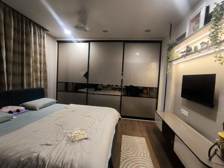 Bedroom, ambience-courtyard 3 Bedroom 2750 Sq.Ft. Apartment In Manikonda Hyderabad 10604598