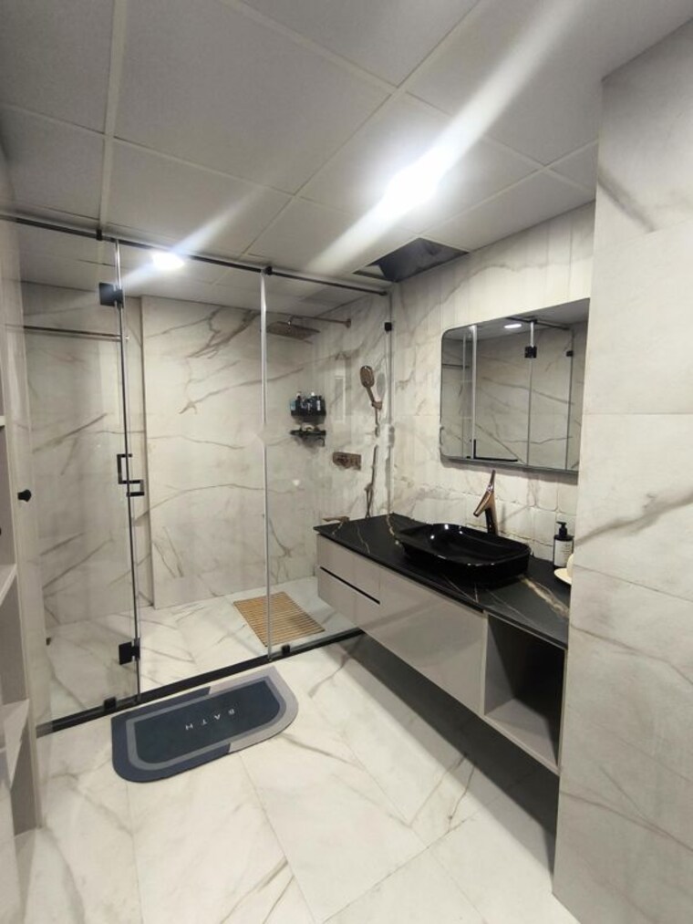 Kitchen, ambience-courtyard 3 Bedroom 2750 Sq.Ft. Apartment In Manikonda Hyderabad 10604598