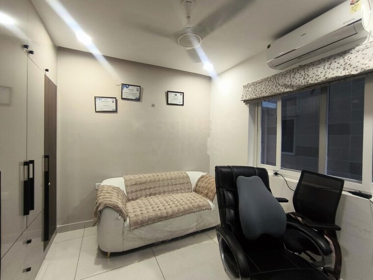 Living Room, ambience-courtyard 3 Bedroom 2750 Sq.Ft. Apartment In Manikonda Hyderabad 10604598