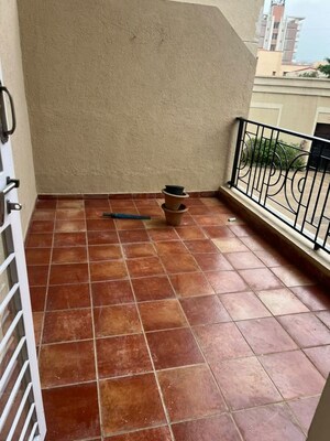 Balcony in 3 BHK Apartment at Nyati Evita, Dhanori – for Rent