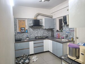 Kitchen in 3 BHK Apartment at Aparna Sarovar, Nallagandla – for Rent