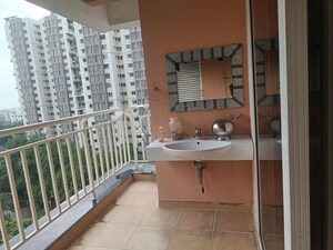 Balcony in 3 BHK Apartment at Aparna Sarovar, Nallagandla – for Rent