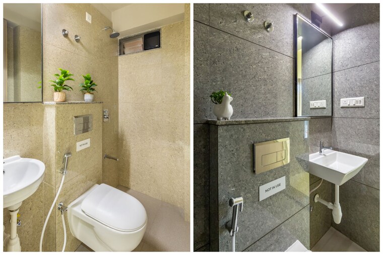 Bathroom, sun-skyview 3 Bedroom 1760 Sq.Ft. Apartment In Shela Ahmedabad 10604580