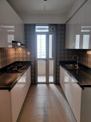 Kitchen in 3.5 BHK Apartment at Lodha Kiara, Worli – for Rent