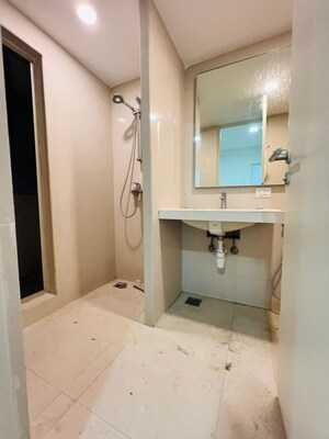 Bathroom in 3 BHK Apartment at Hiranandani Cardinal, Ghodbunder Road – for Rent