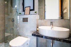 Bathroom in 4 BHK Apartment at KL Astoria, Bandra West – for Sale