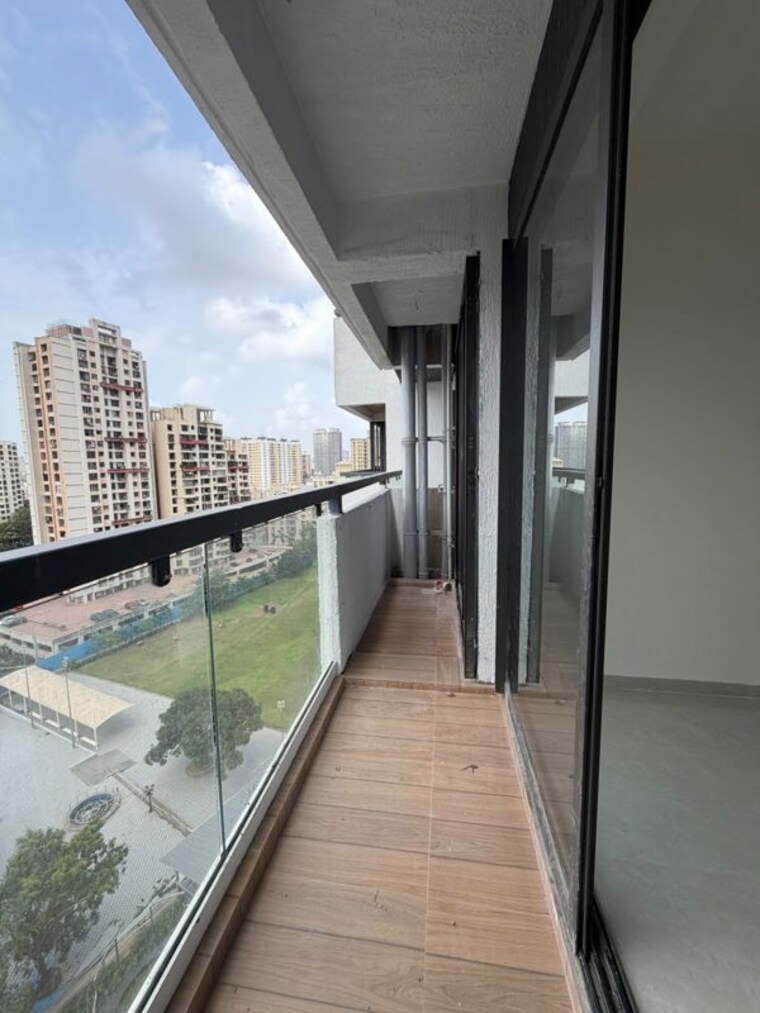 Balcony, dhamji-shamji-mahavir-spring-tulip-phase-1 1 Bedroom 508 Sq.Ft. Apartment In Pokhran Road No Two Thane 10604693