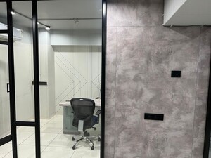 Bathroom in  Office Space at Navrangpura – for Rent