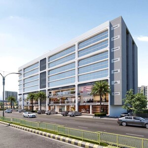  Office Space – Exterior View View at Navrangpura - for Rent