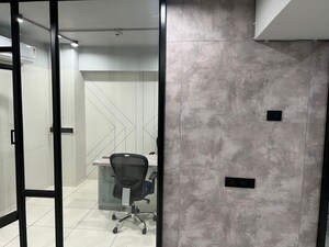 Bathroom in  Office Space at Navrangpura – for Rent