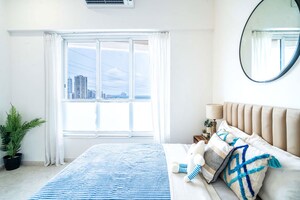 Bedroom in 3 BHK Apartment at Kalpataru Radiance, Goregaon West – for Sale