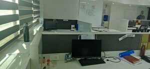 Team Area in  Office Space at Savvy Shapath V, Prahlad Nagar – for Rent