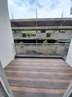 Staircase in 3 BHK Apartment at Beharay Rathi Hillview Residency, Kothrud – for Rent