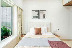 Bedroom in 2 BHK Apartment at Romell Aether, Goregaon East – for Sale