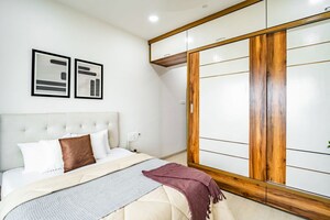 Bedroom in 2 BHK Apartment at Romell Aether, Goregaon East – for Sale