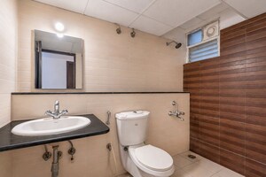 Bathroom in 2 BHK Apartment at Alpine Viva, Whitefield – for Rent