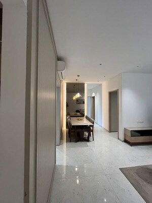 Building Lobby in 3 BHK Apartment at Sukhwani Ambar, Wakad – for Sale