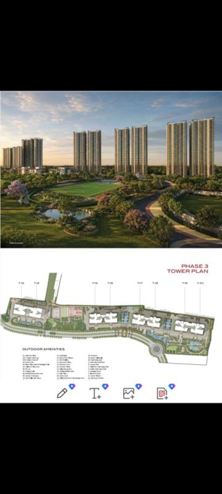 Master Plan, nambiar-district-25 2 Bedroom 1270 Sq.Ft. Apartment In Dommasandra Bangalore 10604785