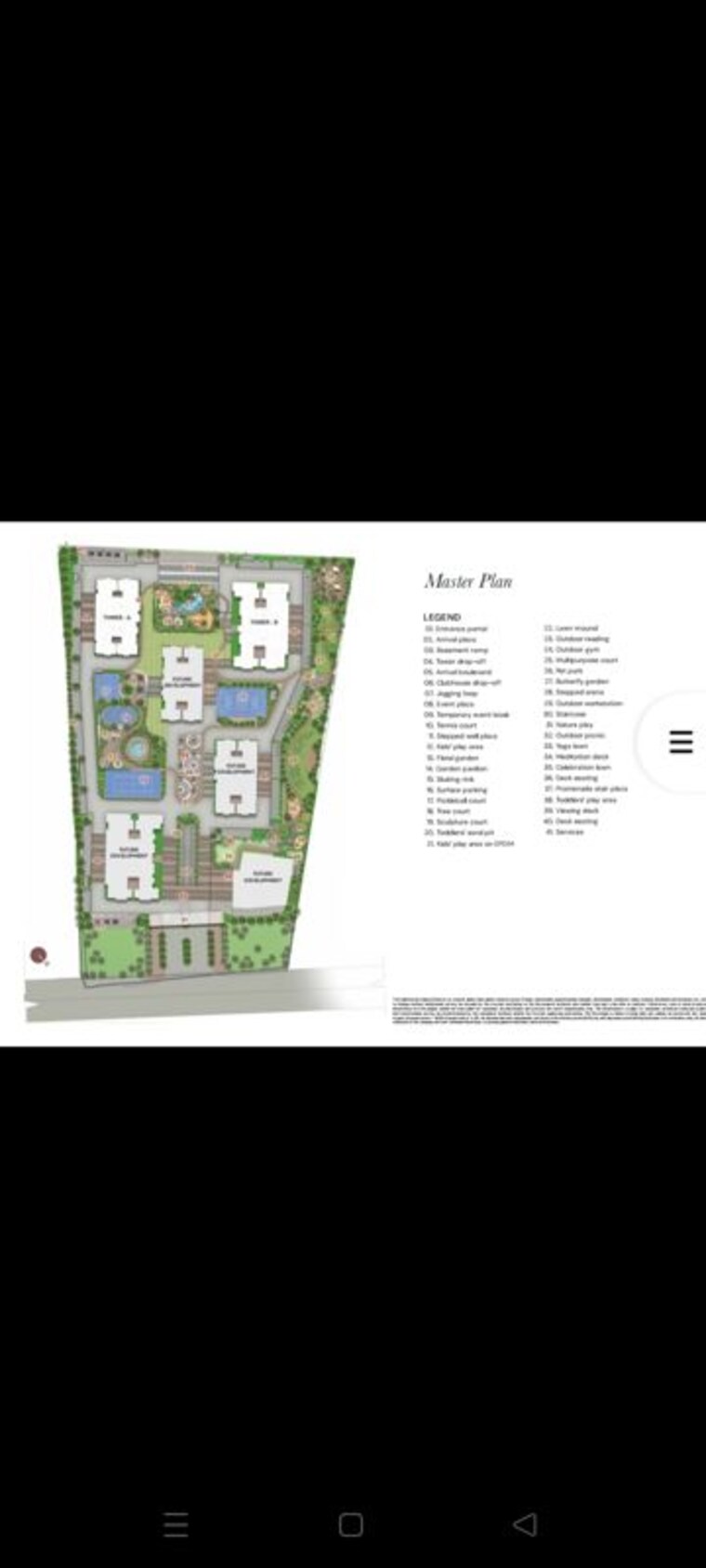 Master Plan, brigade-belvedere 3.5 Bedroom 2010 Sq.Ft. Apartment In Budigere Cross Bangalore 10604656