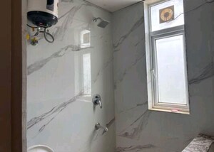 Bathroom in 3.5 BHK Builder Floor at Smart World Gems, Sector 89 – for Rent