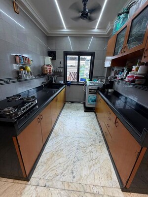 Kitchen in 2 BHK Apartment at Datta Tower Thane, Naupada – for Rent