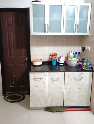 Kitchen in 2 BHK Apartment at Simandhar Parth Indraprasth Tower, Vastrapur – for Rent