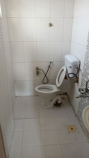 Bathroom in 2 BHK Apartment at Simandhar Parth Indraprasth Tower, Vastrapur – for Rent