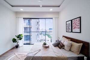 Living Room in 3.5 BHK Apartment at Rustomjee Seasons, Bandra East – for Sale