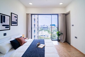 Bedroom in 3.5 BHK Apartment at Rustomjee Seasons, Bandra East – for Sale