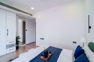 Bedroom in 3.5 BHK Apartment at Rustomjee Seasons, Bandra East – for Sale
