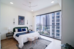 Bedroom in 3.5 BHK Apartment at Rustomjee Seasons, Bandra East – for Sale