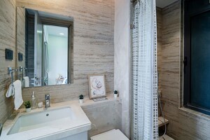 Bathroom in 3.5 BHK Apartment at Rustomjee Seasons, Bandra East – for Sale