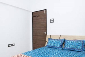 Bedroom in 2 BHK Apartment at Dedhia Platinum Lawns, Ghodbunder Road – for Rent
