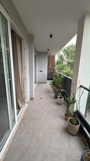Balcony in 3 BHK Builder Floor at Sector 23 – for Rent
