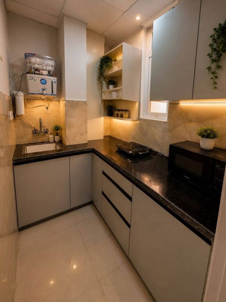 Kitchen, saket 1 RK 200 Sq.Ft. Builder Floor In Saket Delhi 10604863