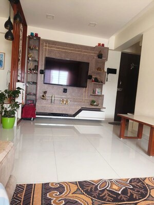 Living Room in 2 BHK Apartment at Ankit K Square, Balewadi – for Rent