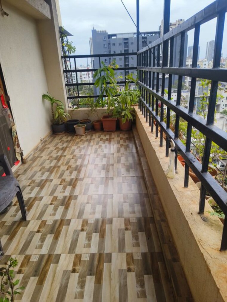 Balcony, ankit-k-square 2 Bedroom 780 Sq.Ft. Apartment In Balewadi Pune 10604873