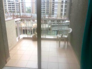 Balcony in 3 BHK Apartment at Park Street, Wakad – for Rent