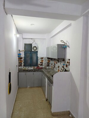 Kitchen in 2 BHK Builder Floor at Rajpur – for Rent