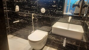 Bathroom in 3 BHK Apartment at Unique K City, Keshav Nagar – for Sale