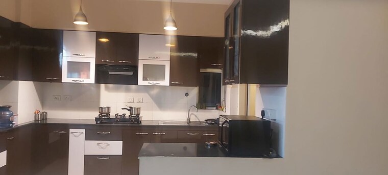 Kitchen, elita-garden-vista 3 Bedroom 1600 Sq.Ft. Apartment In New Town Kolkata 10604895