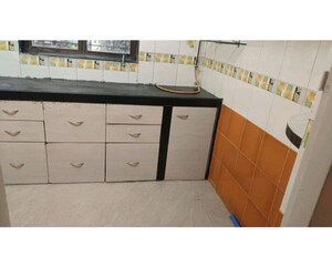 Kitchen in 1 BHK Apartment at Gharonda Housing, Ghansoli – for Rent