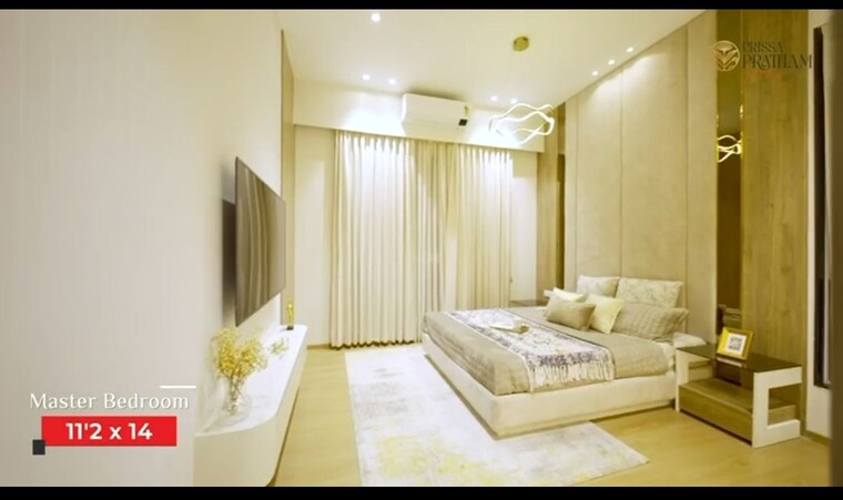 Bedroom, ajwani-prissa-pratham 3 Bedroom 1170 Sq.Ft. Apartment In Wakad Pune 10604907